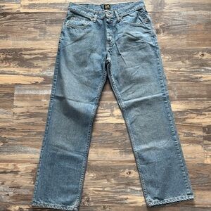 Lee Classic Blue Denim Jeans Size 32 x 30